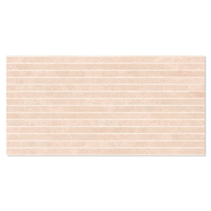 Dekor Vægflise Makai Beige Mat 33x66 cm-0